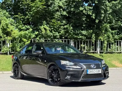 Used Lexus IS300h Sport Line 223 HP (164 kW) 2013 Black Sedan