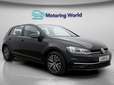 Used VW Golf VII SE 125 HP (91 kW) 2018 Black Hatchback