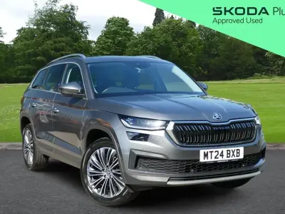 Used Skoda Kodiaq SE L Executive 150 HP (110 kW) 2024 Graphite grey metallic SUV