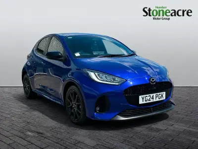 Used Mazda 2 Homura-Line 116 HP (85 kW) 2024 Blue Hatchback