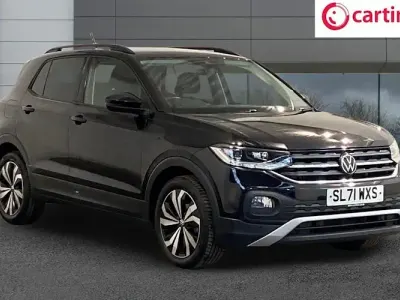 Used VW T-Cross Black Edition 110 HP (80 kW) 2021 Black SUV