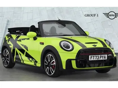 Second-hand Mini John Cooper Works Cabriolet 231 CP (169 kW) 2024 Galben Cabrio