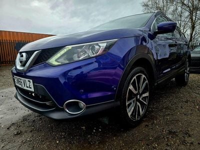 Begagnad Nissan Qashqai Tekna 2016 Blå SUV