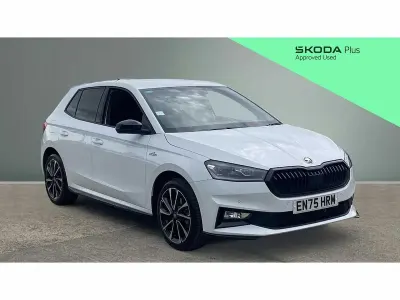 Used Skoda Fabia Monte Carlo 116 HP (85 kW) 2026 White Hatchback