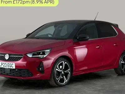 Used Vauxhall Corsa Ultimate 131 HP (96 kW) 2023 Red Hatchback