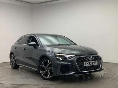 Used Audi A3 S-Line 147 HP (108 kW) 2023 Grey Sedan