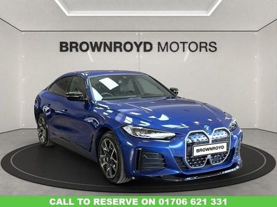 Used BMW i4 M Sport 250 kW (340 HP) 2022 Blue Sedan