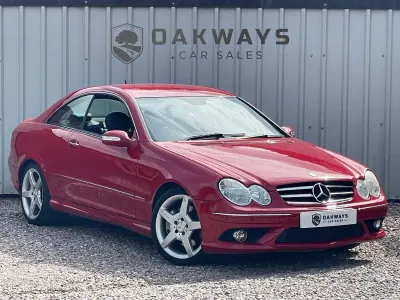 Used Mercedes CLK220 2007 Red Coupe