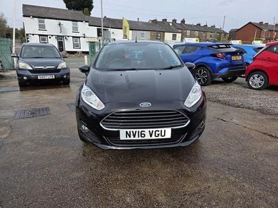 Used Ford Fiesta Zetec 2016 Black Hatchback