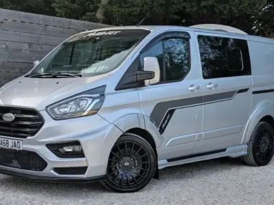 Used Ford Transit Custom Sport 170 HP (125 kW) 2018 Silver Van