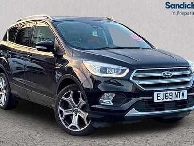 Black Used 2019 Ford Kuga Titanium SUV | £13,805 (Good price)