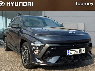 Used Hyundai Kona N Line 137 HP (100 kW) 2025 Blue SUV