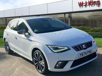 Used Seat Ibiza XCELLENCE Lux 115 HP (84 kW) 2024 White Hatchback