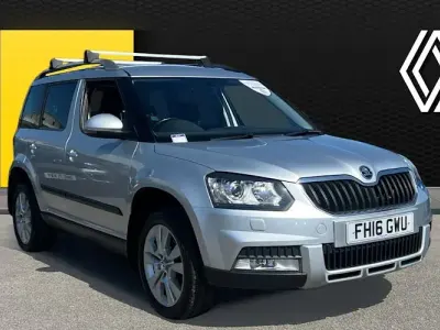 Used Skoda Yeti Outdoor SE L 110 HP (80 kW) 2016 Silver SUV