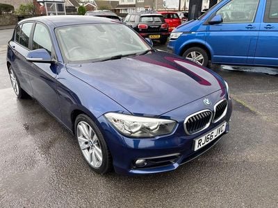 Blue Used 2016 BMW 118 Sport Line Hatchback | £7,995 (Fair price)