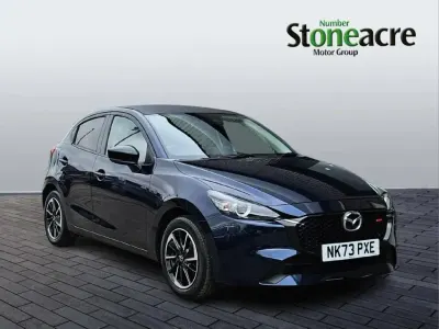 Used Mazda 2 Homura-Aka 116 HP (85 kW) 2023 Blue Hatchback