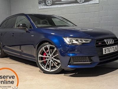 Used Audi S4 Design 354 HP (260 kW) 2017 Navarra blue Estate