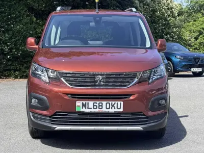 Used Peugeot Rifter Allure 100 HP (73 kW) 2018 Brown MPV