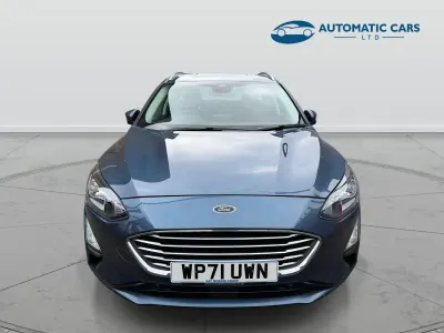 Used Ford Focus Titanium 125 HP (91 kW) 2021 Blue Estate