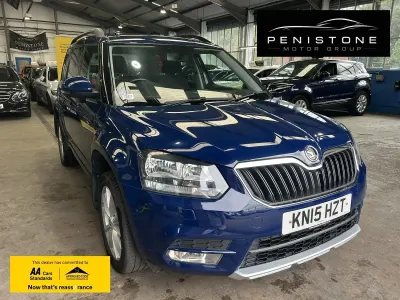Used Skoda Yeti SE 105 HP (77 kW) 2015 Blue SUV