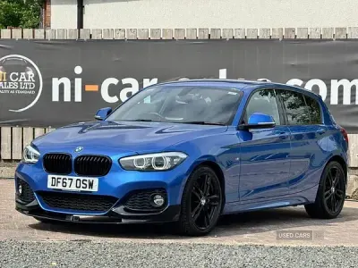 Used BMW 118 Efficient Dynamics 150 HP (110 kW) 2018 Blue Hatchback