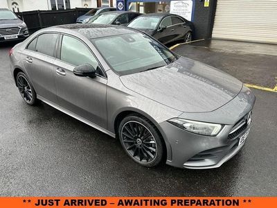 Grey Used 2022 Mercedes A250 AMG line Sedan | £23,950 (A bit pricey)