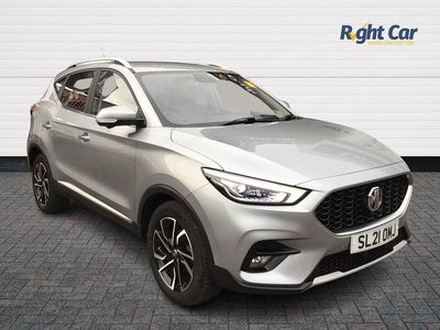 Used MG ZS Exclusive 106 HP (77 kW) 2021 Silver SUV