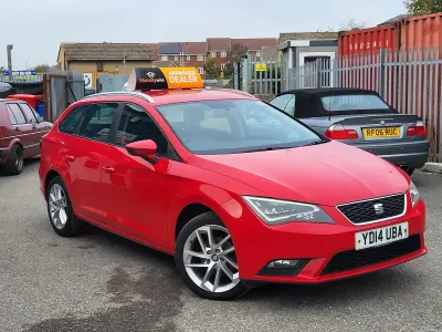 Used Seat Leon SE 2014 Red Estate