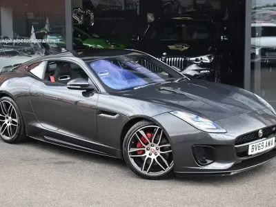 Used Jaguar F-Type Chequered Flag 300 HP (220 kW) 2019 Carpathian grey Coupe