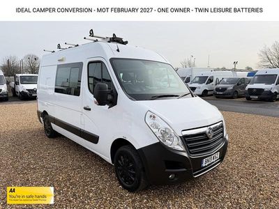 Used Vauxhall Movano 130 HP (95 kW) 2019 White MPV