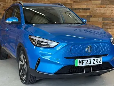 Used MG ZS Trophy Connect 130 kW (177 HP) 2022 Blue SUV