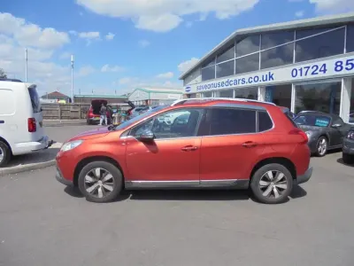 Used Peugeot 2008 Allure 115 HP (84 kW) 2015 Red SUV