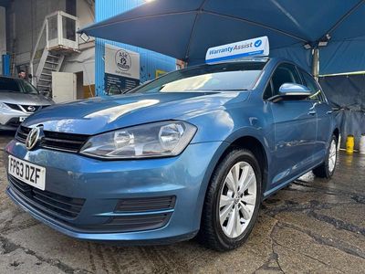 Blue Used 2013 VW Golf VII SE Hatchback | £4,995 (Fair price)