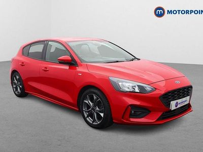 Used Ford Focus ST-Line 120 HP (88 kW) 2020 Red Hatchback