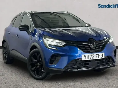 Used Renault Captur Rive Gauche 143 HP (105 kW) 2022 Special metallic  iron blue SUV