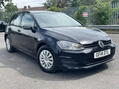 Used VW Golf VII S 2014 Black Hatchback