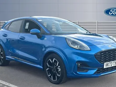 Używany Ford Puma ST-Line X 125 KM (91 kW) 2023 Niebieski SUV