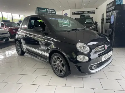 Used Fiat 500 S 69 HP (50 kW) 2017 Black Hatchback