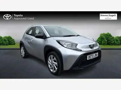 Used Toyota Aygo X PURE 72 HP (52 kW) 2022 Silver SUV