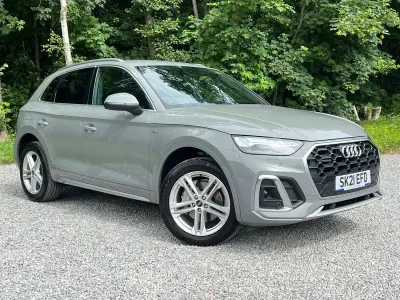 Used Audi Q5 S-Line 245 HP (180 kW) 2021 Grey SUV
