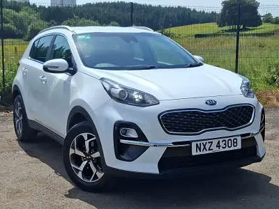 Used Kia Sportage 2019 White SUV