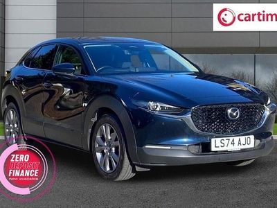 Blue Used 2024 Mazda CX-30 Exclusive-Line SUV | £16,127 (Good price)