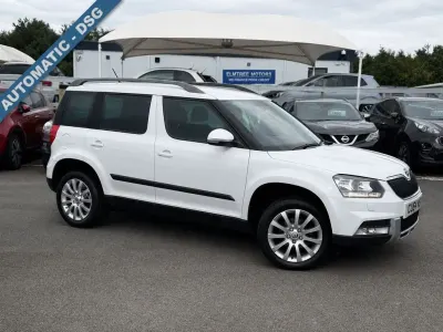 Used Skoda Yeti SE 105 HP (77 kW) 2014 White SUV