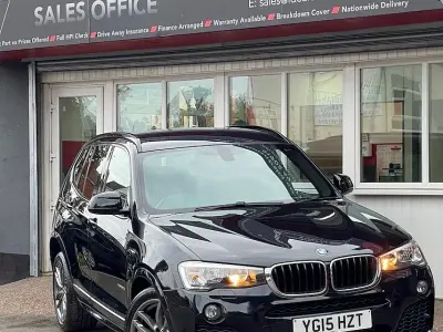 Usado BMW X3 M Sport 190 CV (139 kW) 2015 Negro SUV