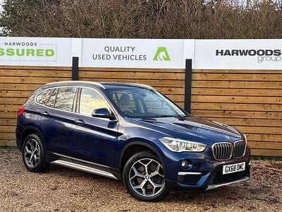 Blue Used 2018 BMW X1 xLine SUV | £16,295 (Fair price)