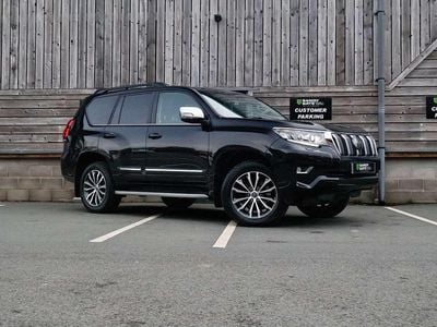 Black Used 2019 Toyota Land Cruiser SUV | £48,495 (Expensive)