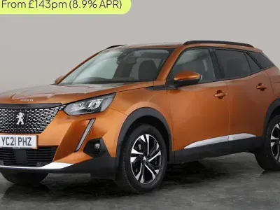 Used Peugeot 2008 Allure Premium 101 HP (74 kW) 2021 Orange SUV