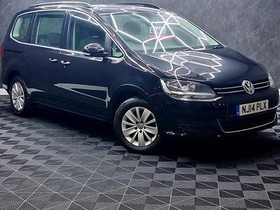Black Used 2014 VW Sharan SE MPV | £5,490 (Fair price)