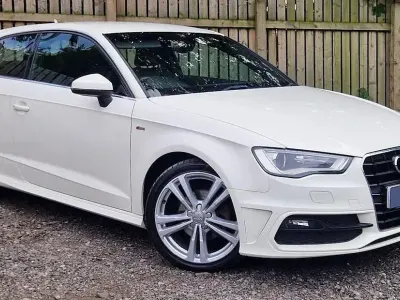 Used Audi A3 S-Line 2012 White Hatchback