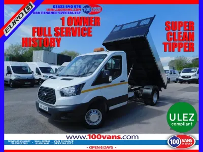 Used Ford Transit 130 HP (95 kW) 2020 White Van